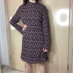 Floral Wide Sleeve Dress